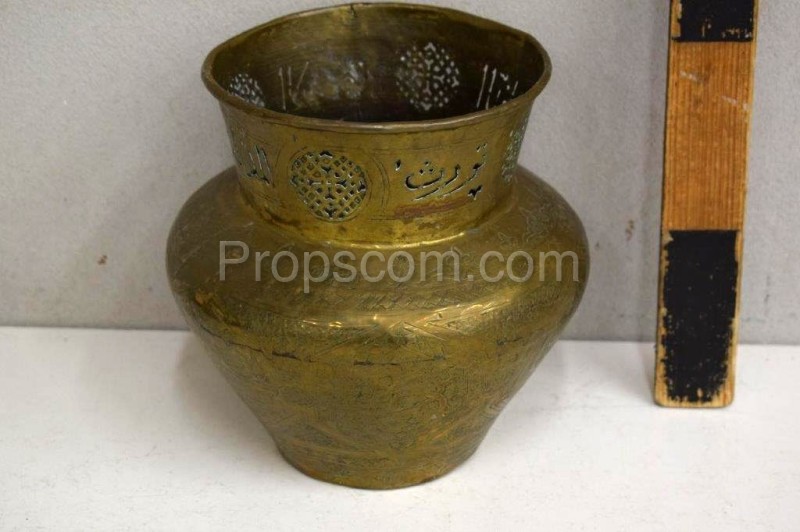 Brass vase