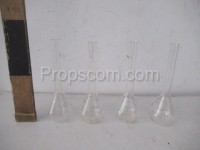 Conical flasks