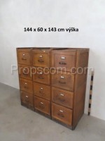 Aktenschrank mit Schubladen