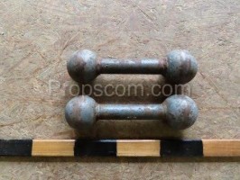 One-handed dumbbells