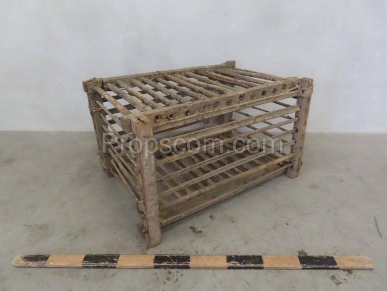 Wooden cage