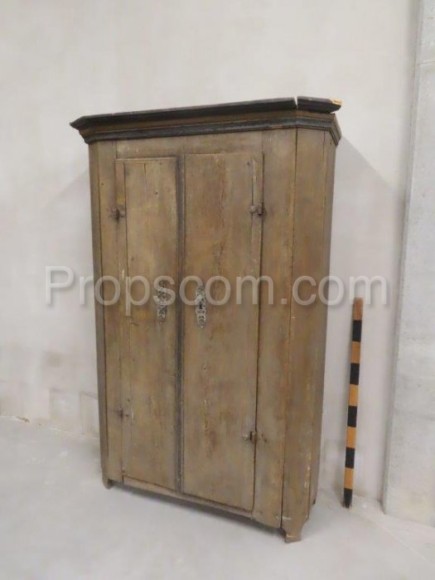 Double-leaf cabinet