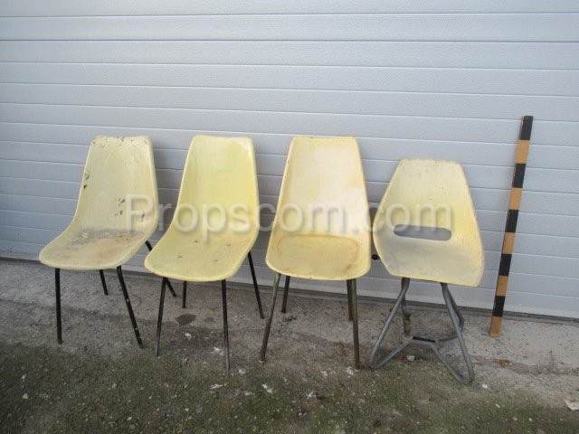 Chair metal plastic