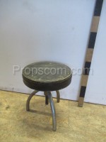 Upholstered round chair