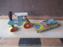 Steam cylinder, toy car