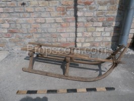 Wooden sled