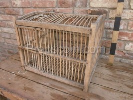 Wooden cage