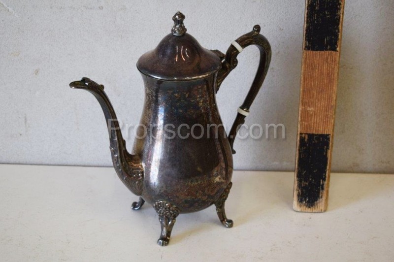 Silver-plated teapot