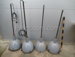 Gray gray industrial lamps