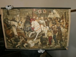 School poster - Historical scene