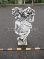 Cherub statue