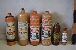 Stoneware bottles