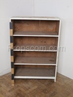 Wooden bookshelf