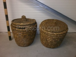 Wicker containers small