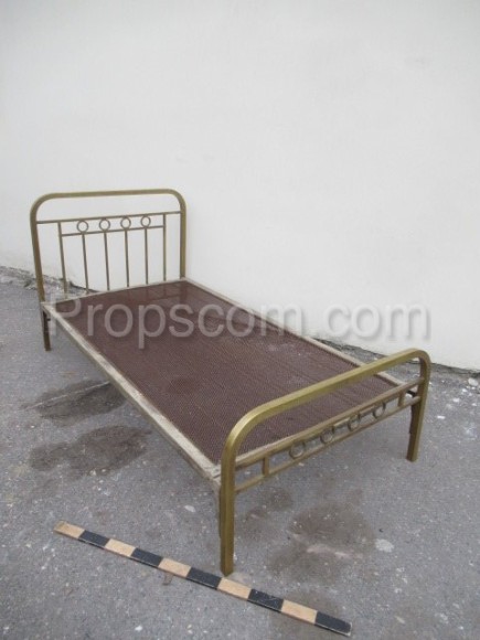 Brass bed