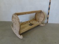 Wooden cradle