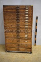 File cabinet with drawers