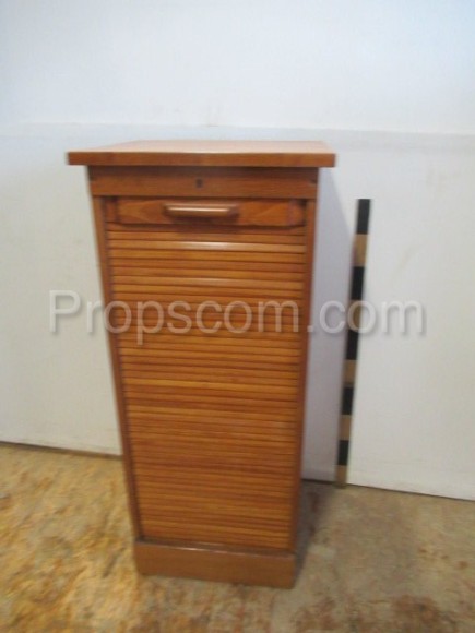 Cabinet with small roller shutter (registration)