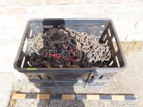 Boxes of shackles and chains