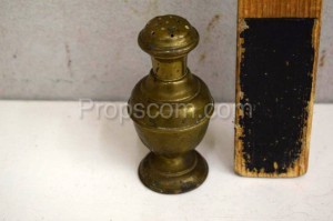 Brass salt shaker