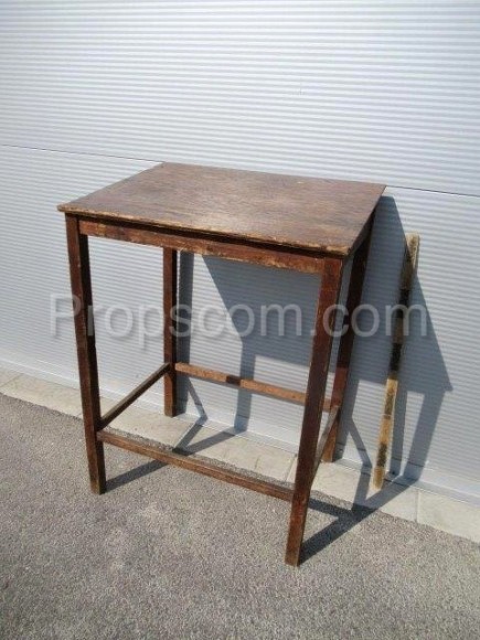 Wooden high table