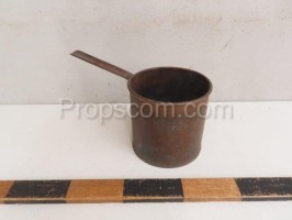 Copper saucepan