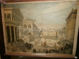 School poster - Roman square