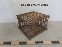 Wooden cage