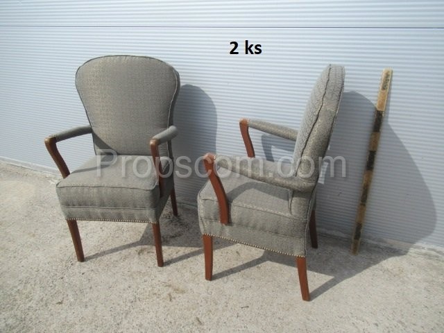 Upholstered armchairs