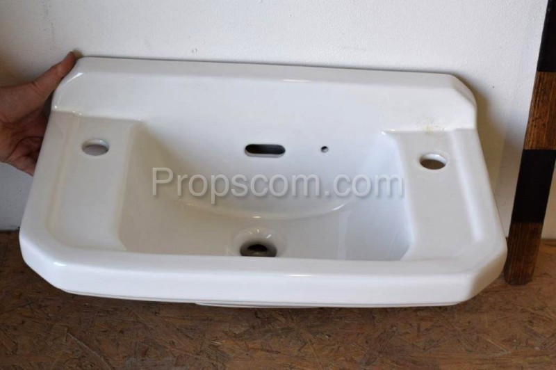 White washbasin