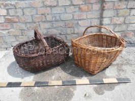 Wicker baskets collection