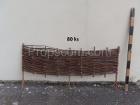 Wicker fence