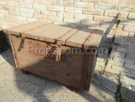 Forged wooden chest