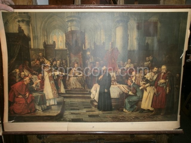 School poster - Historical scene