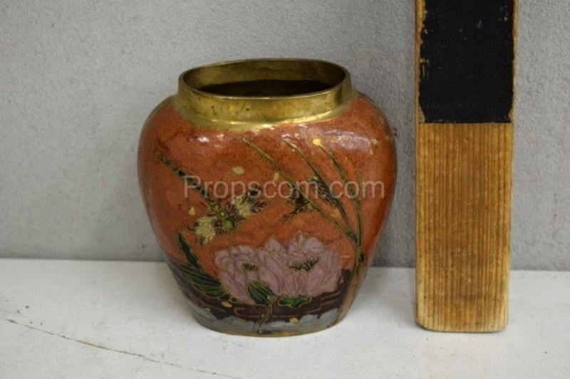 Vase mit Schale