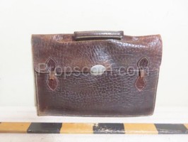 Leather briefcase