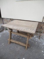 Solid farmhouse table 