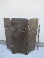 Screen for stoves and fireplaces