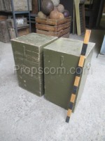 Wooden military high box