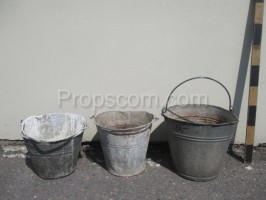 Tin buckets