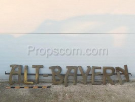 The inscription Alt Bayern