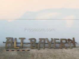 The inscription Alt Bayern