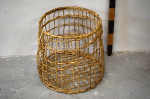 Knitted basket