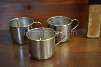 Stainless steel mugs