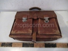 Leather briefcase