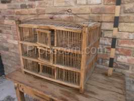 Wooden cage