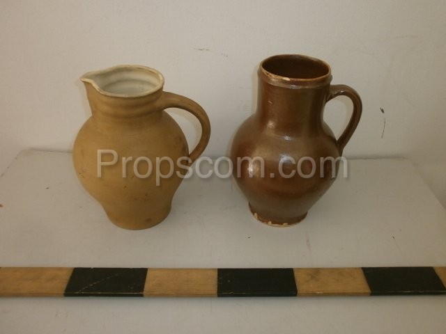 Ceramic jugs