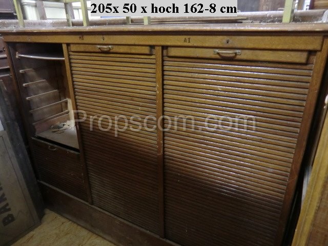 Long registration cabinet