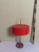 Table lamp red