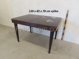 Folding dining table